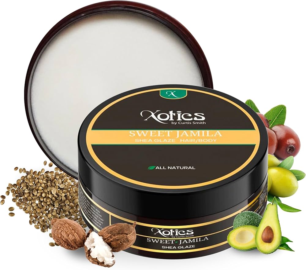 Amazon.com: Xotics by Curtis Smith – Sweet Jamila Hair & Body Shea