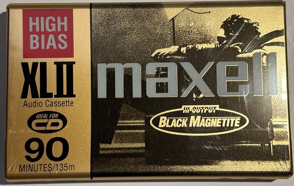 Amazon.com: Maxell XL-II 90-Minute Blank Audio Cassette : Xlii90
