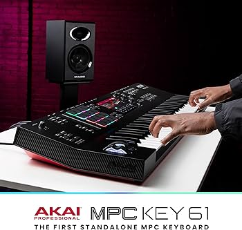 AKAI Professional MPC Key 61 - Teclado de sintetizador de produção