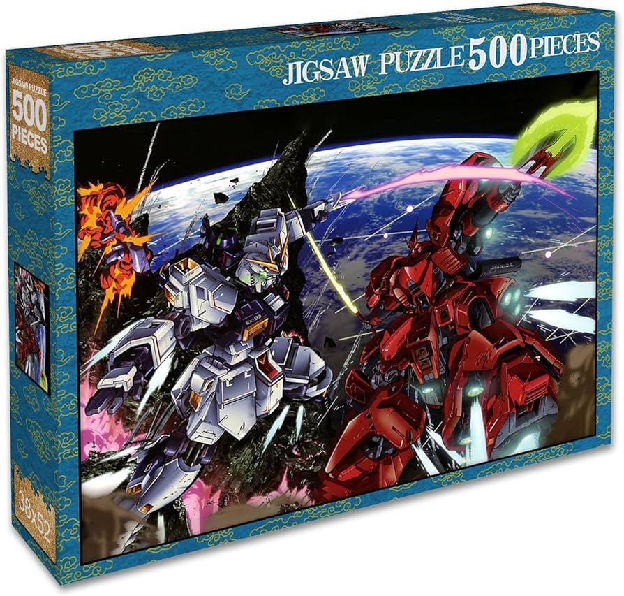 レア☆未開封☆当時物】ガンダムZZ 500ピース ジグソーパズル レア☆未