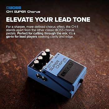 Amazon.com: BOSS CH-1 SUPER Chorus | Classic Compact Chorus