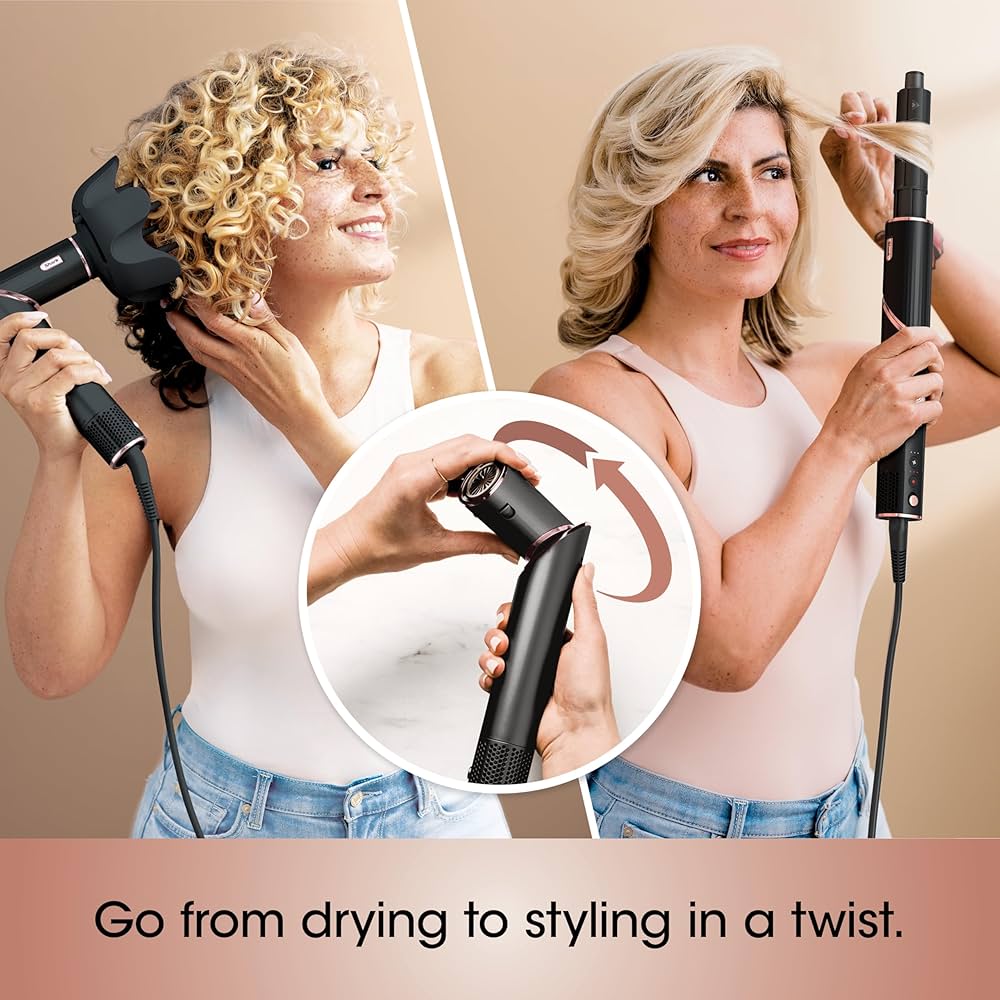 Shark FlexStyle Hair Styling System with 6 Styling Tools – Blow