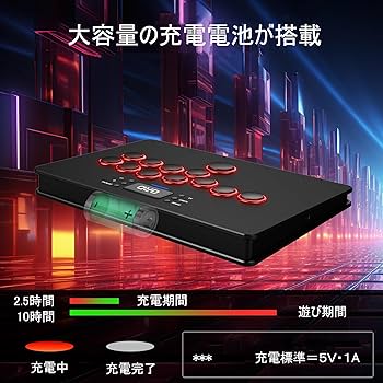 Amazon.co.jp: QRD Maestro S3 アケコン レバーレス Switch PS4 Pro