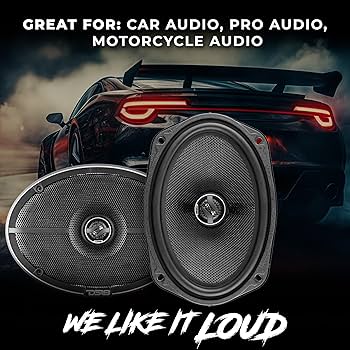 Amazon.com: DS18 ZXI-694 6x9 Car Audio Coaxial Speaker with Built