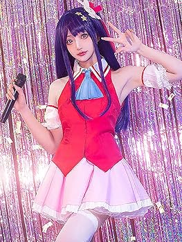 Amazon.co.jp: [f o a n j a] 星野 アイ コスプレ 衣装 ウィッグ付き