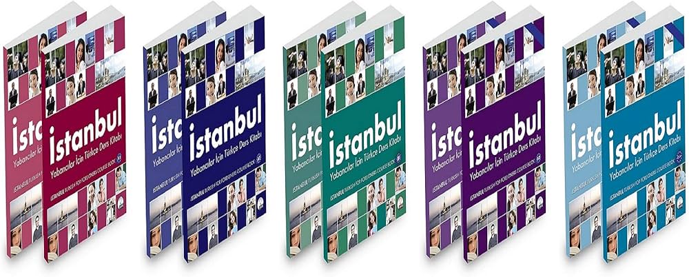 Istanbul Complete Set Turkish Language Course Books 5 Books for