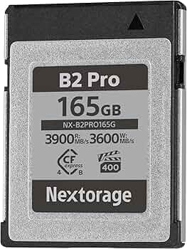 Amazon | Nextorage 日本メーカー CFexpress 4.0 TypeB 165GB VPG400