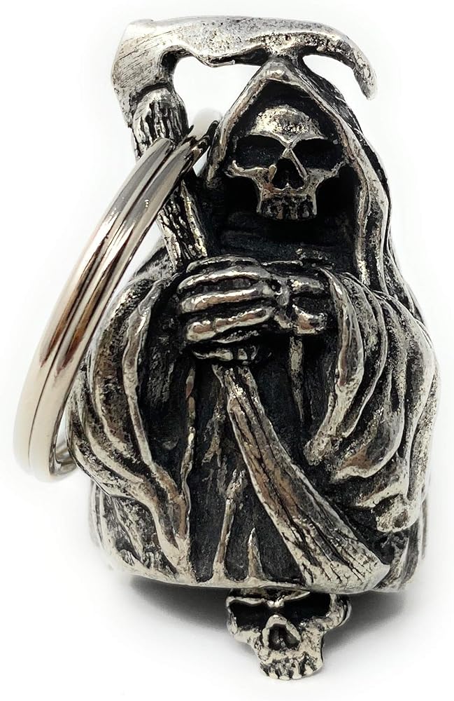 Amazon.com: Bravo Bells Grim Reaper Bell - Motorcycle Biker Bell