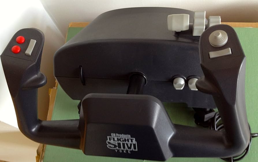 Amazon.com: CH Products Flight Sim Yoke USB LE : Video Games
