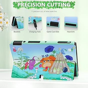 Amazon.com: HYPERCASE Switch OLED Hard Shell Dockable Protective