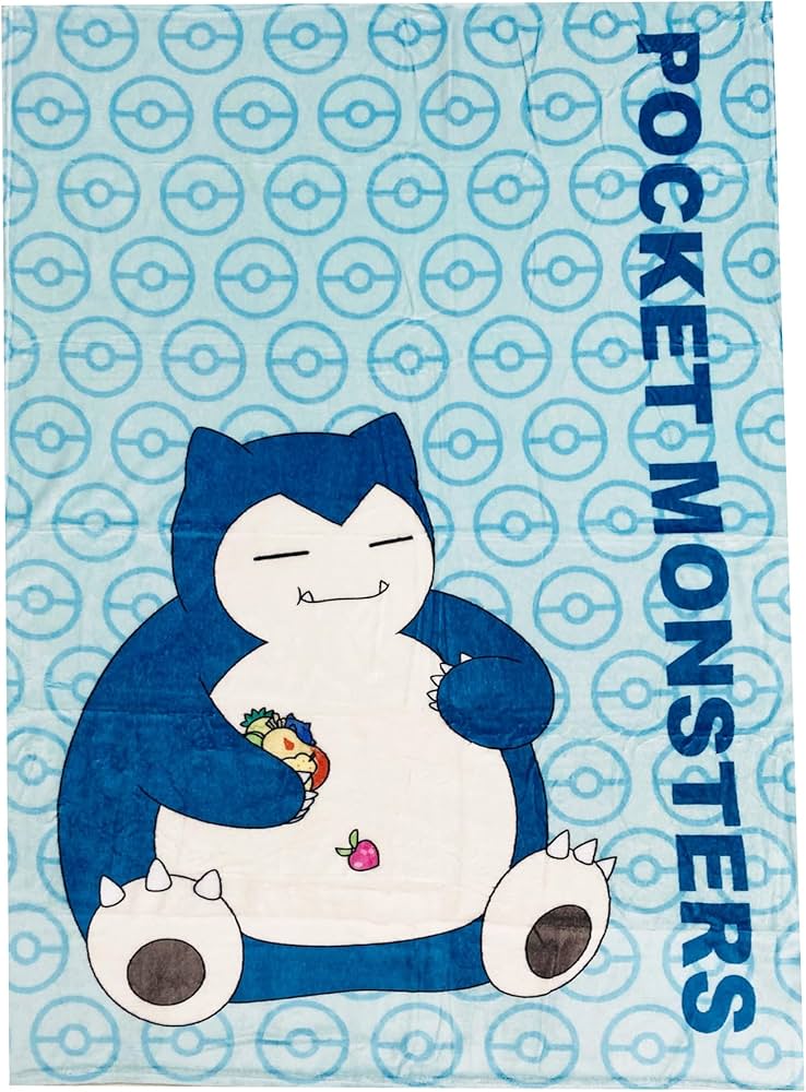 Amazon｜MORIPiLO ポケモン タオルケット カビゴン (マイクロ