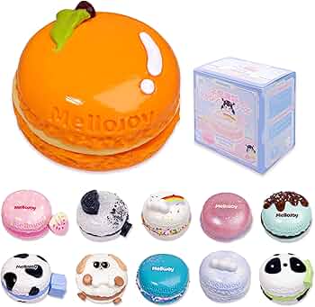 Amazon | Mellojoy - 不思議なマカロンシリーズ - 第二弹 スクイーズ
