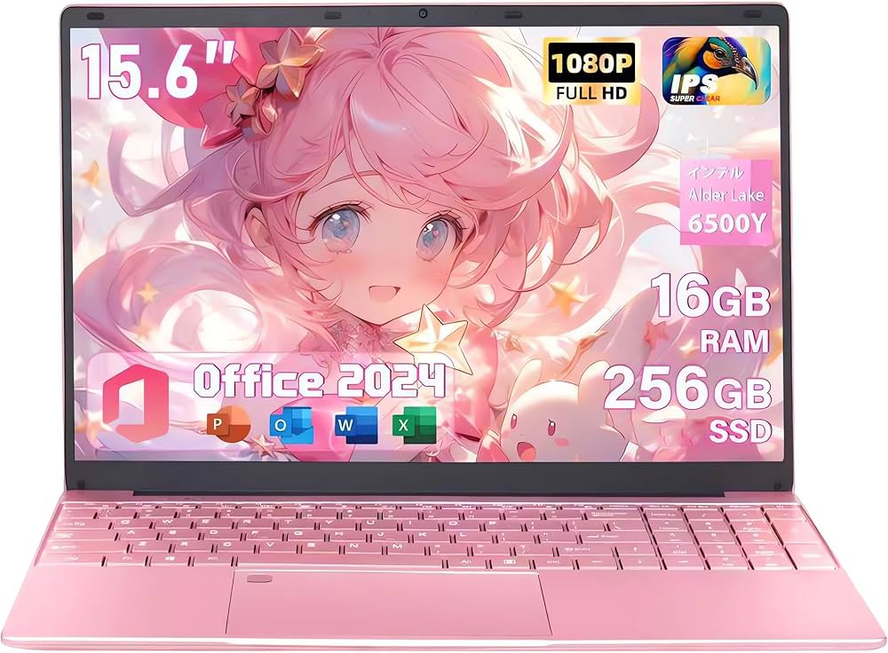 Amazon.co.jp: ノートパソコン【Win 11/MS Office 2024搭載】ラップ