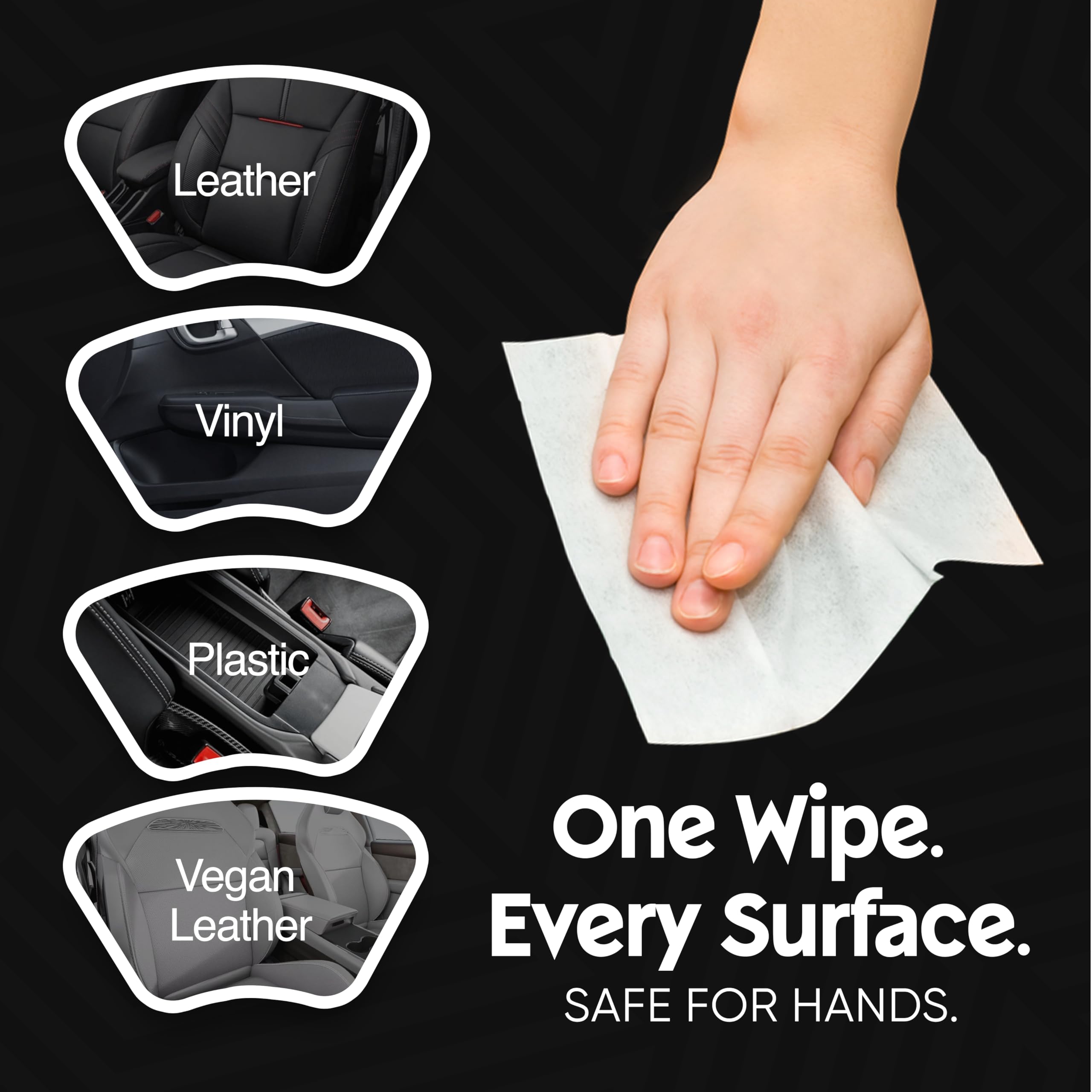 Amazon.com: Tesla Car Wipes for Interior Cleaning, 50 XL-Sized