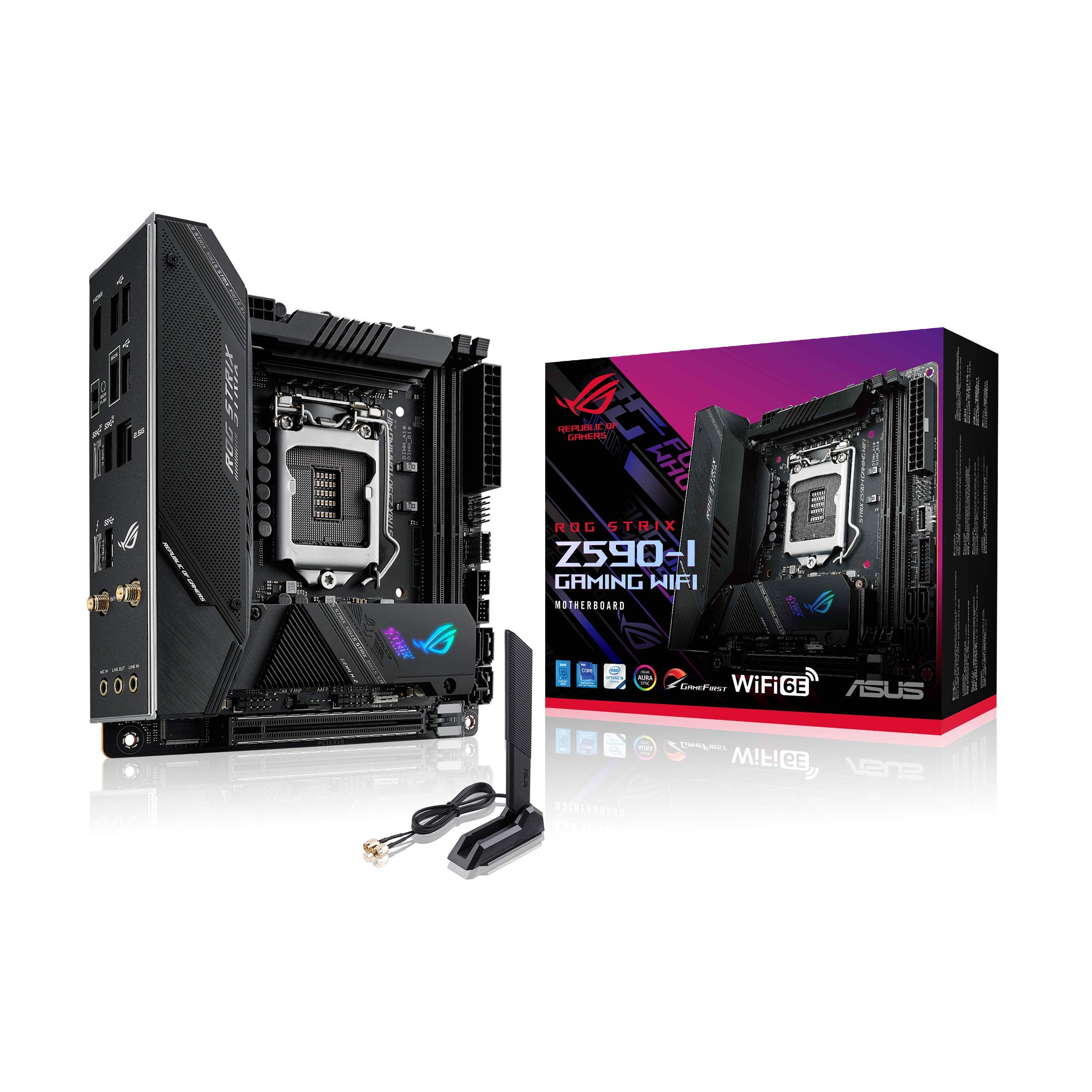 Amazon.com: ROG Strix Z590-I Gaming WiFi 6E LGA 1200 (Intel® 11th