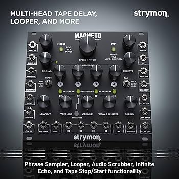 Amazon.com: Strymon Magneto Four Head Tape Delay And Looper