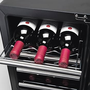 Amazon.co.jp: +LOUNGE 12本収納ワインセラー LNE-W2312B[ペルチェ式