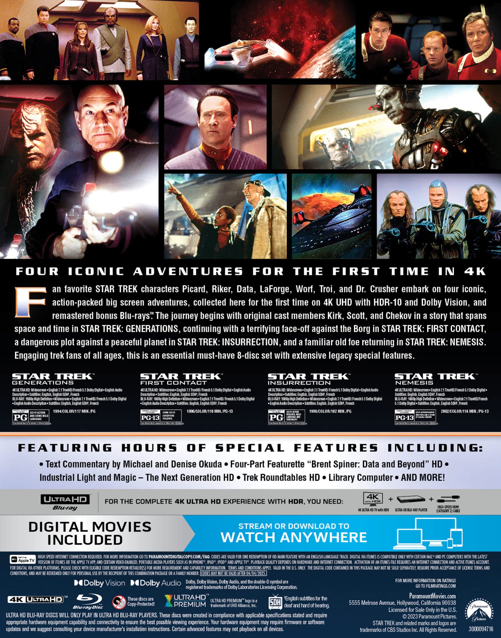 Amazon.co.jp: Star Trek: The Next Generation Motion Picture