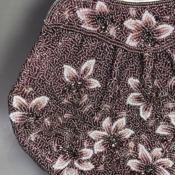 Amazon.co.jp: ビーズバッグ ビーズ 和装小物 パーティバッグ 和装