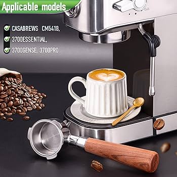 Amazon.com: 51mm Portafilter for CASABREWS 3700/CM5418, Dual Spout