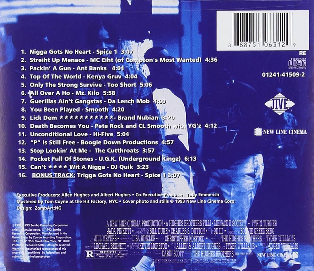 Amazon.co.jp: Menace II Society (Original Motion Picture