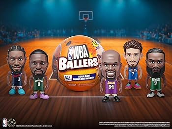 Amazon.com: 5 Surprise NBA Ballers Series 2 by ZURU, Licensed NBA