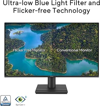 Amazon.com: ASUS 24” (23.8-inch viewable) 1080P VA249HG Eye Care
