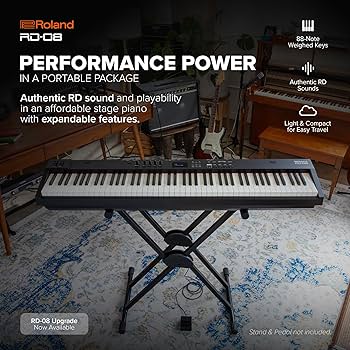 Amazon.com: Roland RD-08 Stage Piano | Authentic RD Sound