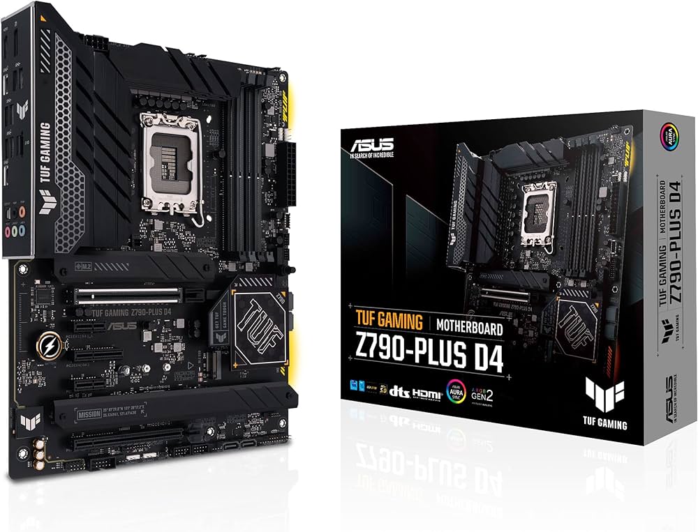 Amazon | Asus TUF Gaming Z790-PLUS D4 Intel Z790 LGA 1700 ATX DDR4