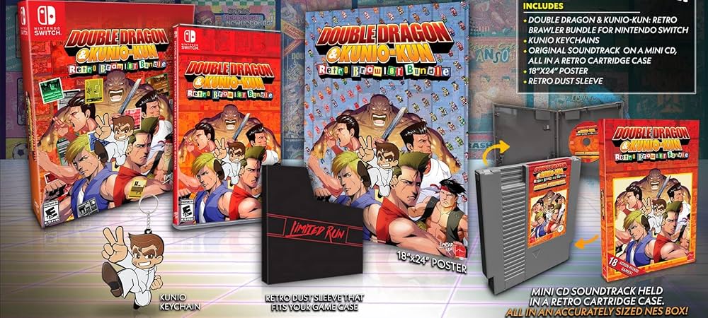 Amazon.com: Double Dragon & Kunio-Kun Retro Brawler Bundle
