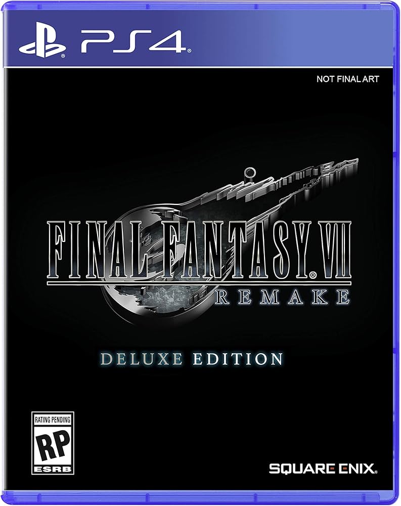 Amazon.com: Final Fantasy VII Remake - PlayStation 4 Deluxe