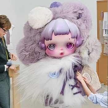 Amazon.com: POP MART SKULLPANDA You Found Me! Series Plush Doll