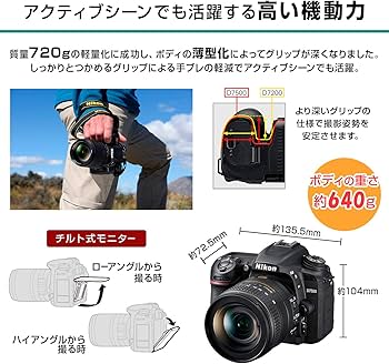 Amazon | Nikon デジタル一眼レフカメラ D7500 18-140VR レンズキット