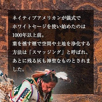 Amazon | 無農薬 ホワイトセージ 枝付き (クラスター) 約100g