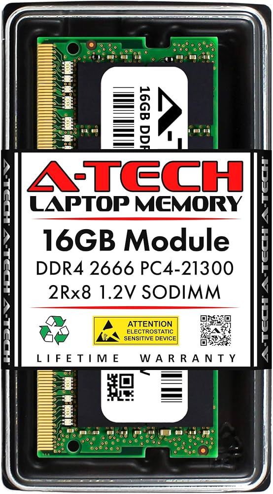 A-Tech 16GB RAM for Dell Inspiron 15 3000 3583 | DDR4 2666MHz PC4