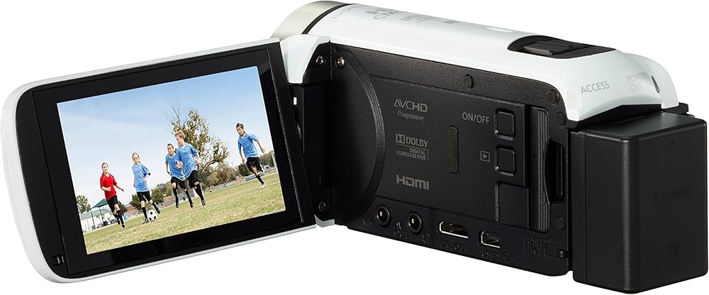 Canon デジタルビデオカメラ ホワイトIVISHFR42WH Canon デジタル