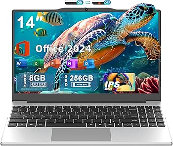 Amazon.co.jp: Fsjun Win 11/MS Office 2024搭載 超薄軽量 14型