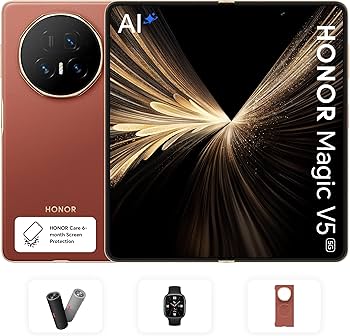 HONOR Magic V5 16GB RAM 512GB Brown With Free Honor choice Speaker