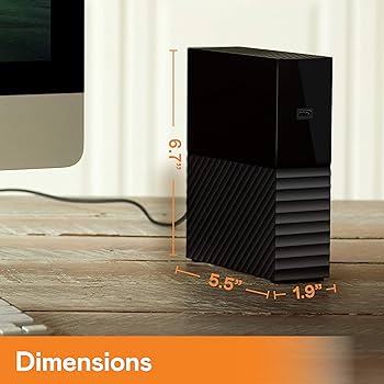 Amazon.com: WD 16TB My Book Desktop External Hard Drive, USB 3.0