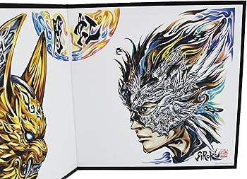 Amazon.co.jp: 牙狼〈GARO〉-月虹ノ旅人-卓上屏風（牙狼・白孔