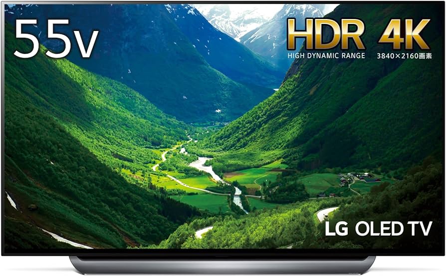 Amazon | LG 55V型 有機EL テレビ OLED55C8PJA 4K ドルビービジョン