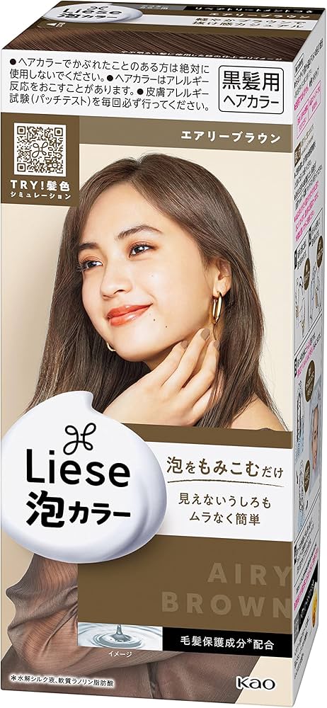 Amazon | リーゼ 泡カラー エアリーブラウン 108ml 【医薬部外品