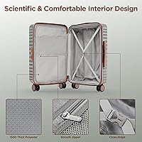 Amazon.com | SHOWKOO Luggage Sets 3 Piece Hardside Expandable
