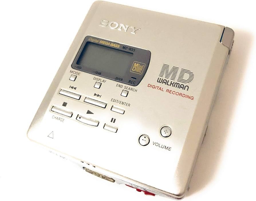 Amazon | SONY ソニー MZ-R55 シルバー ポータブルMDレコーダー （MDLP