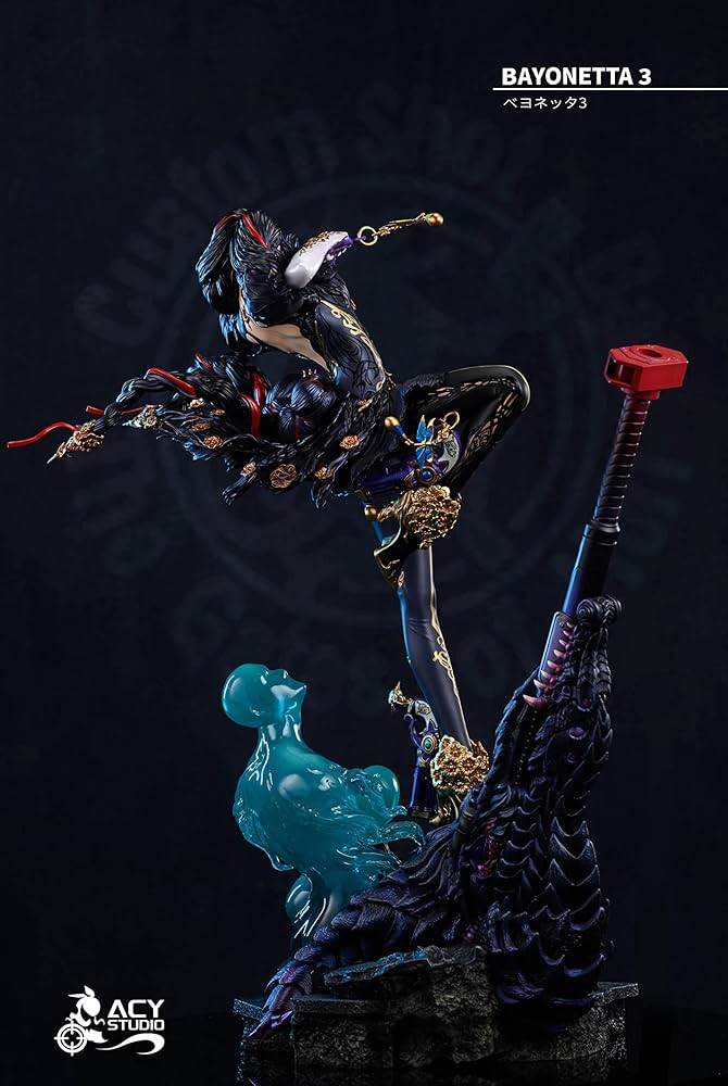 Amazon.co.jp: ベヨネッタ フィギュア 1/4スケール 塗装済み完成品