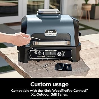 Amazon.com: Ninja XSKPROBEXL Woodfire Smart Thermometer