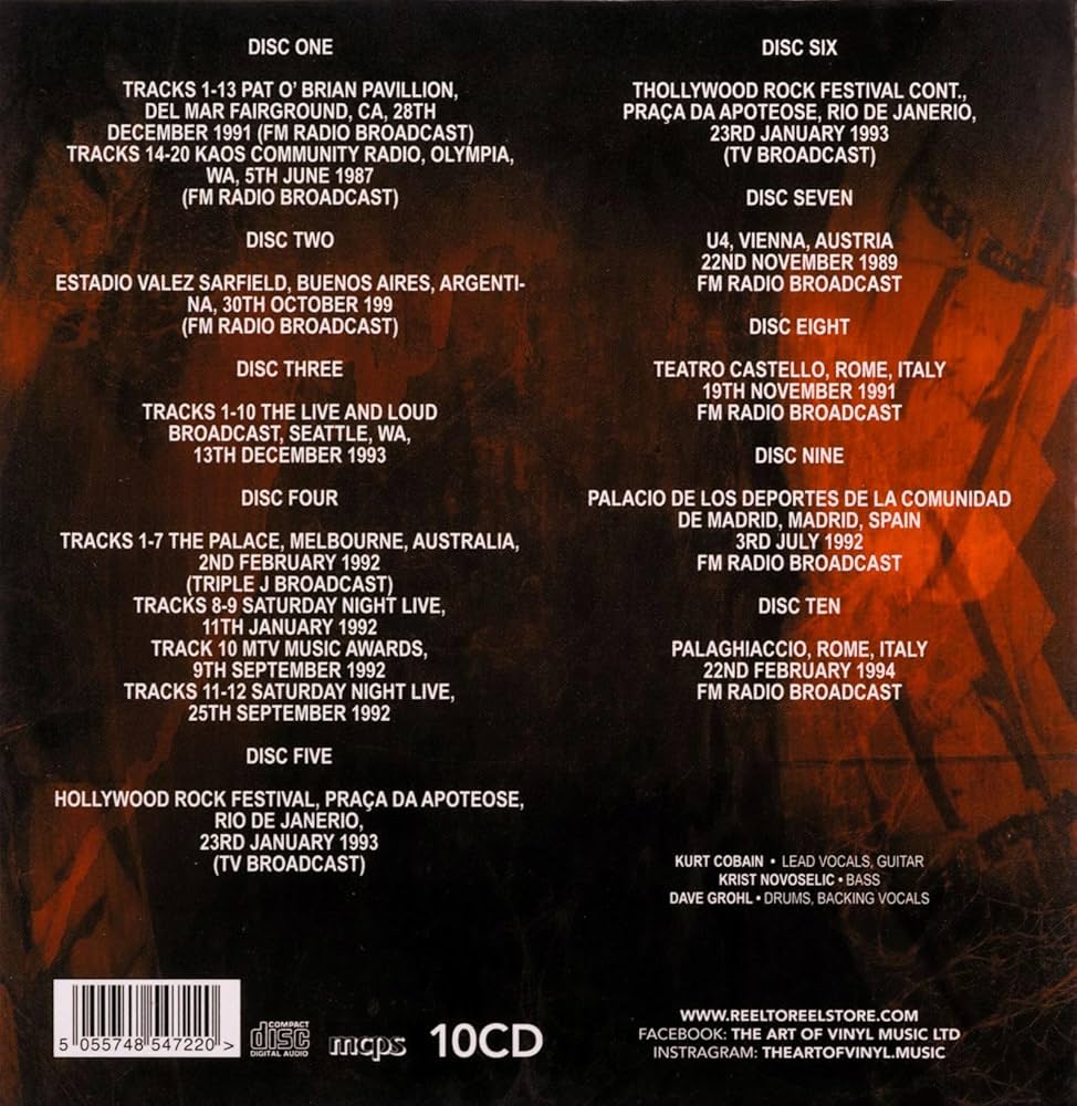 Nirvana, Nirvana, Nirvana - Nirvana - Ultimate Hits & Live Archive