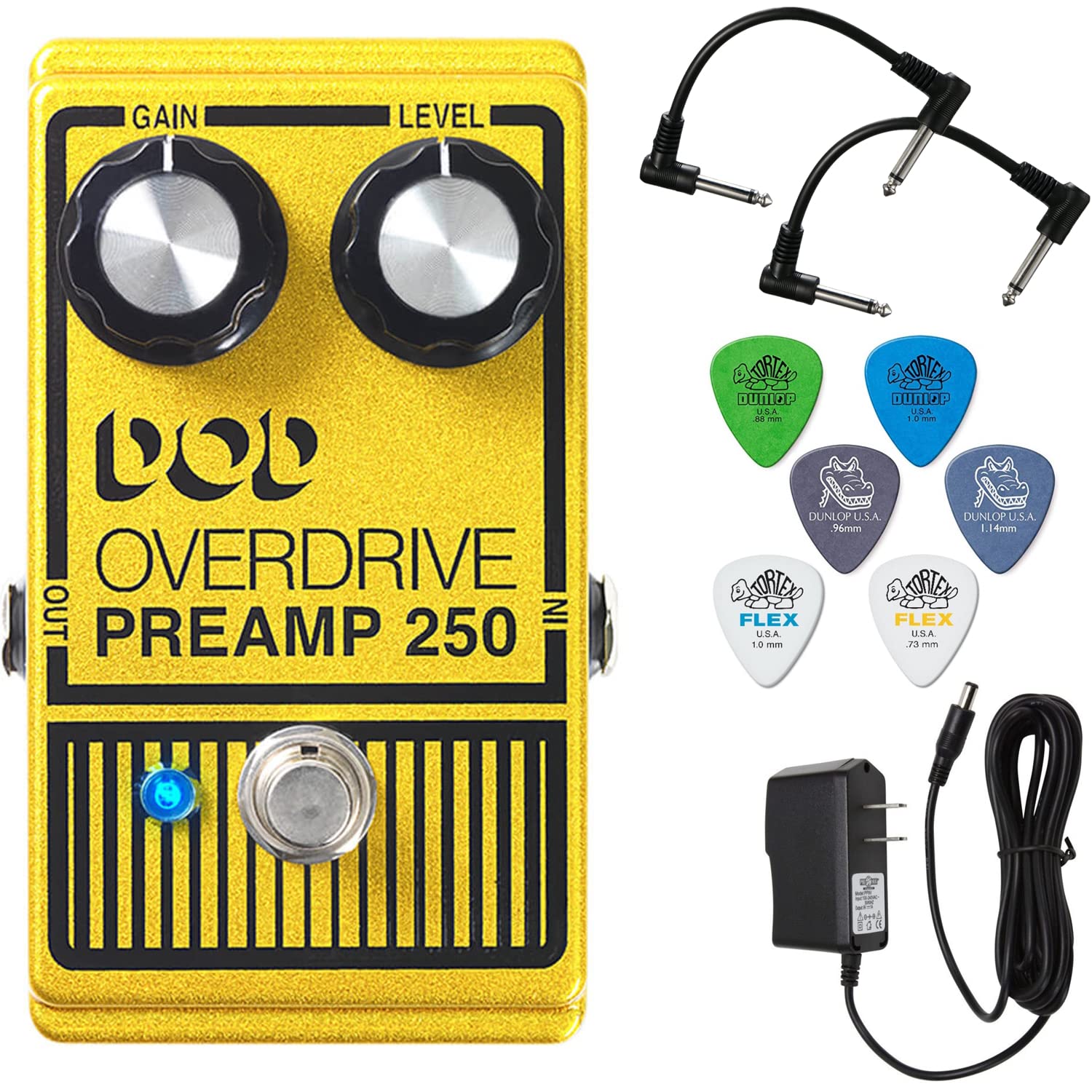 Amazon.com: Digitech DOD Overdrive 250 Analog Overdrive Preamp