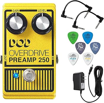 Amazon.com: Digitech DOD Overdrive 250 Analog Overdrive Preamp
