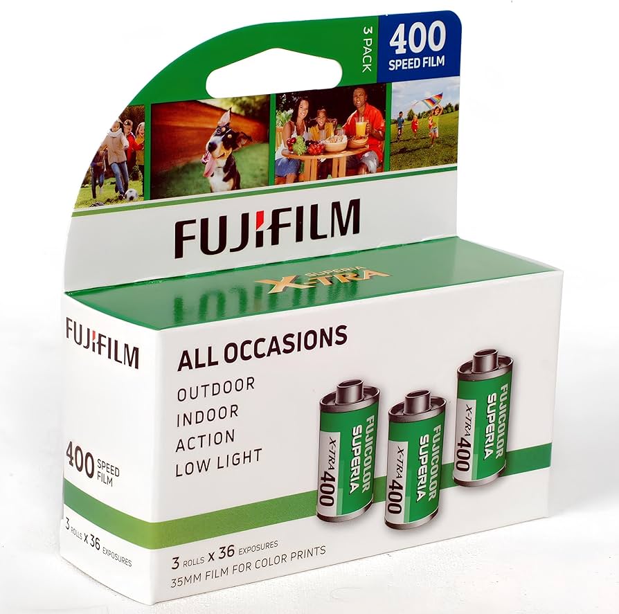Amazon.com : Fujifilm 35mm Color Negative Roll Film, 400 ISO, 36